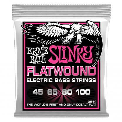 Ernie Ball EB2814  45-100 Flatwound Cobalt Superslinky