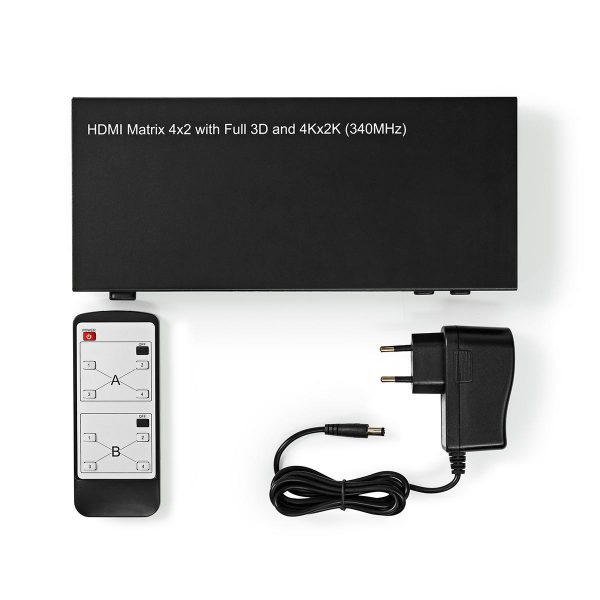 Nedis HDMI Matriisi 4x HDMI input>2x HDMI output - Image 4