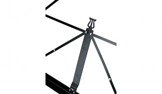 K&M 101 nuottiteline musta