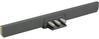 Yamaha LP7 (DGX660) pedaalipalkki musta