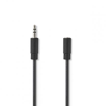 Nedis CAGB22050BK30 TRS 3,5mm jatkojohto 3m