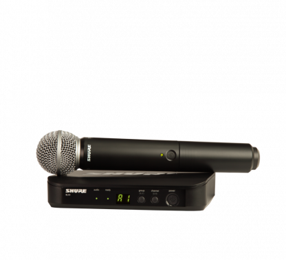 Shure BLX24/SM58-S8 823-832 Mhz langaton mikrofoni