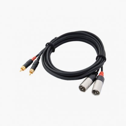 Cordial CFU6MC 2 x XLR-uros / 2 x RCA 6m
