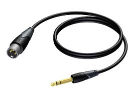 Procab CLA72415 XLR-uros / 6.3mm TRS 1.5m