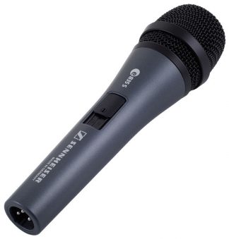 Sennheiser E835S dynaaminen mikrofoni kytkimellä
