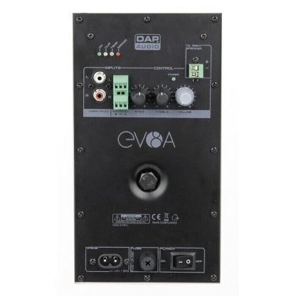 DAP  EVO8A musta aktiivikaiutinpari - Image 2