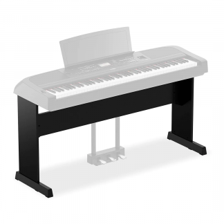 YAMAHA L300B pianojalusta, musta -DGX670B-