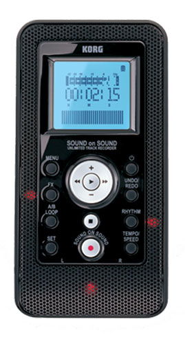 Korg SR1 Sound on Sound digitaalitallennin
