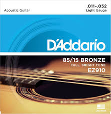 D'Addario EZ910 Bronze akustisen kielet 11-52