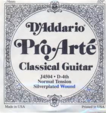 D'Addario Pro Arte klassisen irtokieli D