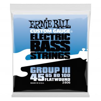 Ernie Ball EB2806 Flatwound Semi-flex  45-100