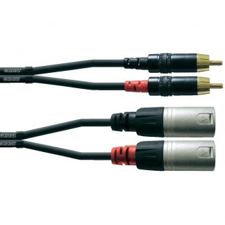 Cordial CFU3MC 2 x XLR-uros / 2 x RCA 3m