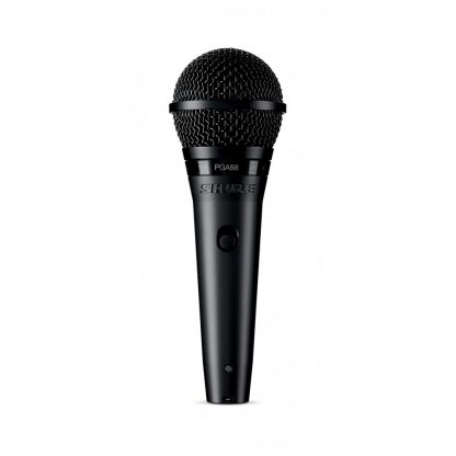 Shure PGA58 dynaaminen mikrofoni + XLR-johto