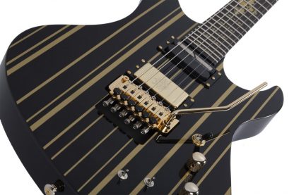 Schecter Synyster Gates Custom S BLK/GOLD - Image 2