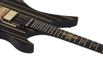 Schecter Synyster Gates Custom S BLK/GOLD - Image 3