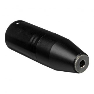 RODE VXLR 3.5mm mini jack to 3-pin XLR input connector.