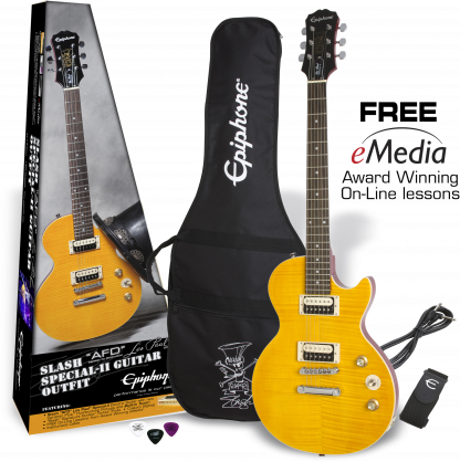 Epiphone Slash AFD LP Special-II sähkökitarapaketti