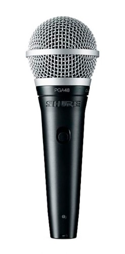 Shure PGA48-QTR-E dynaaminen mikrofoni xlr-6,3mm kaapelilla