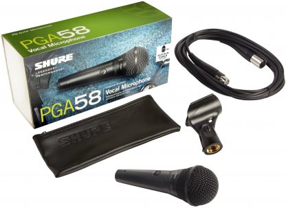 Shure PGA58 dynaaminen mikrofoni + XLR-johto - Image 2