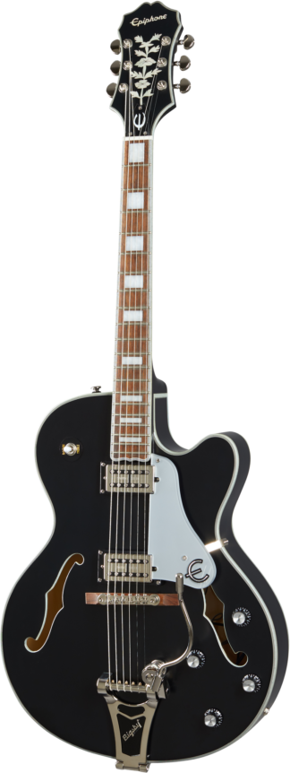 Epiphone Emperor Swingster Black Aged Gloss sähkökitara