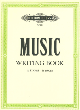 Nuottivihko Music Writing Book