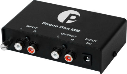 Pro-Ject Phono Box MM, RIAA levysoitin esivahvistin