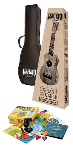 Mahalo Essentials sopraano ukulelepaketti