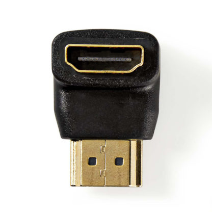 Nedis HDMI™ liitin | HDMI naaras | Kullattu | Kulma, 90 ° | ABS-Muovi | Musta - Image 5