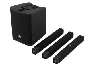 Mackie SRM-Flex SRM-Flex Portable Column PA System with Carry & Cover Kit