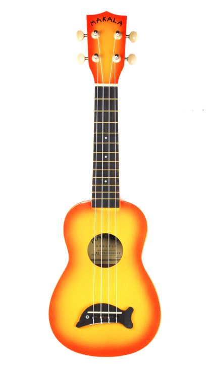 Kala Dolphin Orange Burst sopraanoukulele