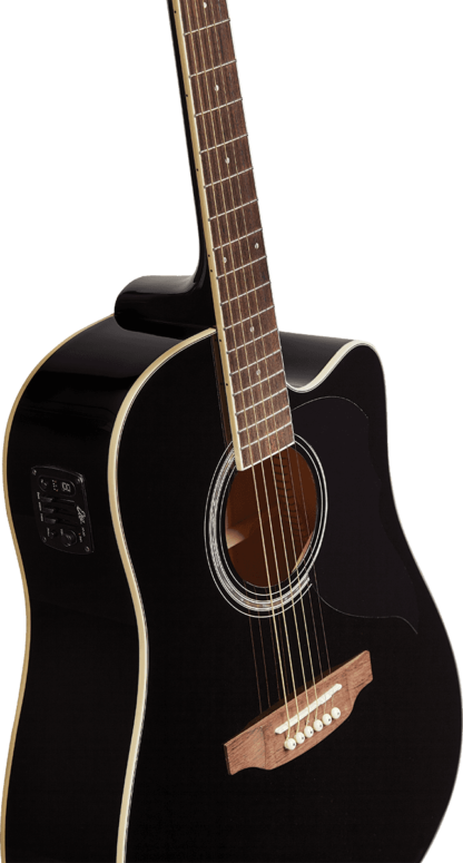 Eko Ranger VI CW EQ BLK elektroakustinen kitara - Image 3