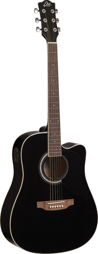 Eko Ranger VI CW EQ BLK elektroakustinen kitara