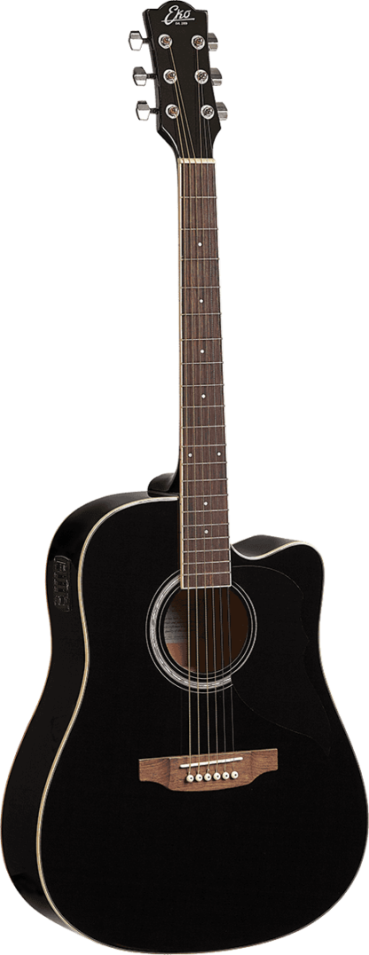 Eko Ranger VI CW EQ BLK elektroakustinen kitara