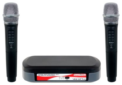 Vocopro Smartoke DSP Karaoke Mixer kahdella langattomalla mikrofonilla SmartTv: lle ja tableteille