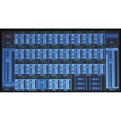 DAP GIG-202 Tab 20-channel digital mixer incl. dynamics & DSP - Image 4