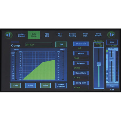 DAP GIG-202 Tab 20-channel digital mixer incl. dynamics & DSP - Image 7