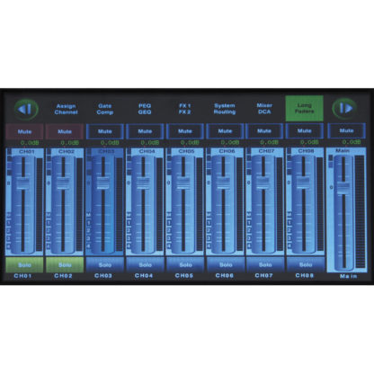DAP GIG-202 Tab 20-channel digital mixer incl. dynamics & DSP - Image 8