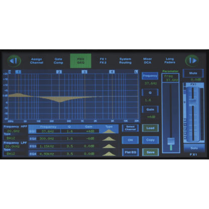 DAP GIG-202 Tab 20-channel digital mixer incl. dynamics & DSP - Image 9