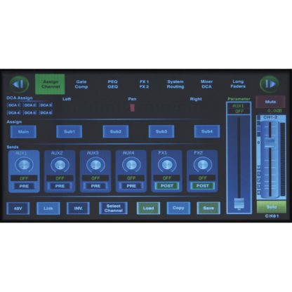 DAP GIG-202 Tab 20-channel digital mixer incl. dynamics & DSP - Image 10