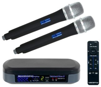 VOCOPRO TabletOke 2 karaoke mikrofonit + mikseri BT yhteydellä