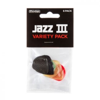 Dunlop Jazz III plektralajitelma 6kpl