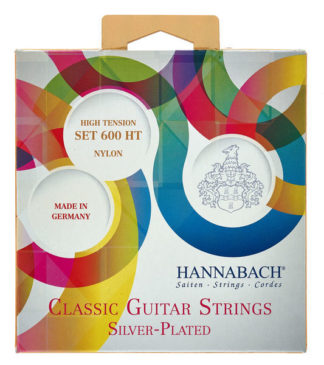 Hannabach 600HT hopeoitu klassisen kitaran kielet