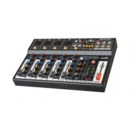 Proel Italian Stage 2MIX6FXU 6-kan. Mikseri, Bluetooth, USB, Mediaplayer - Image 2