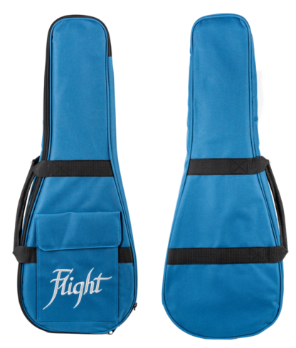 Flight Pathfinder Electric Tenor Ukulele Transparent Blue - Image 6