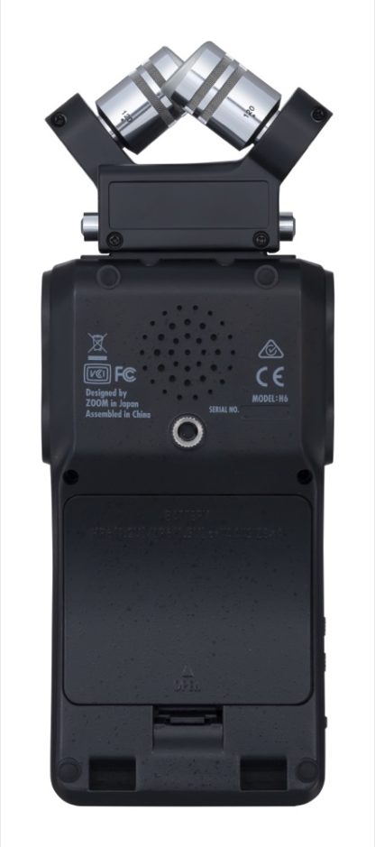 Zoom H6 Black kannettava tallennin, musta - Image 3