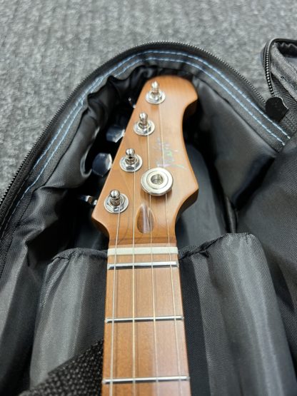 Flight Pathfinder Electric Tenor Ukulele Transparent Blue - Image 2