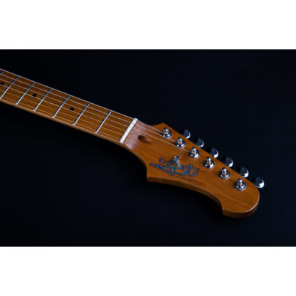 Jet Guitars JS-400VYW Vintage Yellow HSS sähkökitara - Image 2