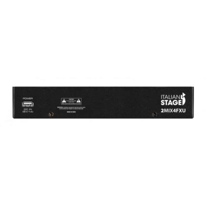 Proel Italian Stage 2MIX4FXU 4-kan. Mikseri, Bluetooth, USB, Mediaplayer - Image 3
