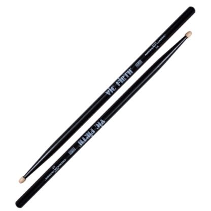 Vic Firth 5AB American Classic® 5A Black Wood Tip rumpukapulat