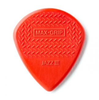 Dunlop Nylon Max-Grip Jazz Nylon III plektrapakkaus 6kpl